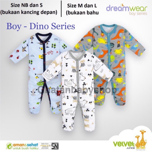 Makassar! Sleepsuit Dreamwear Velvet Oblong ( UK M / L )