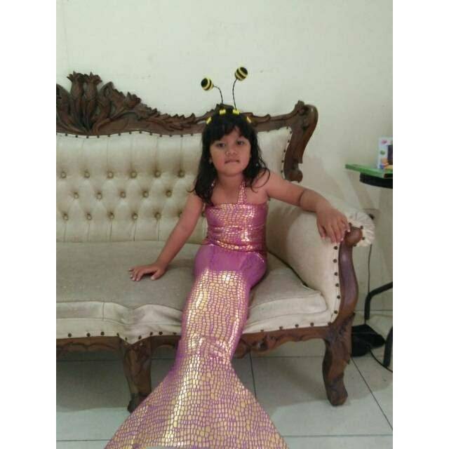 Baju  mermaid putri duyung mainan anak anak harga grosir