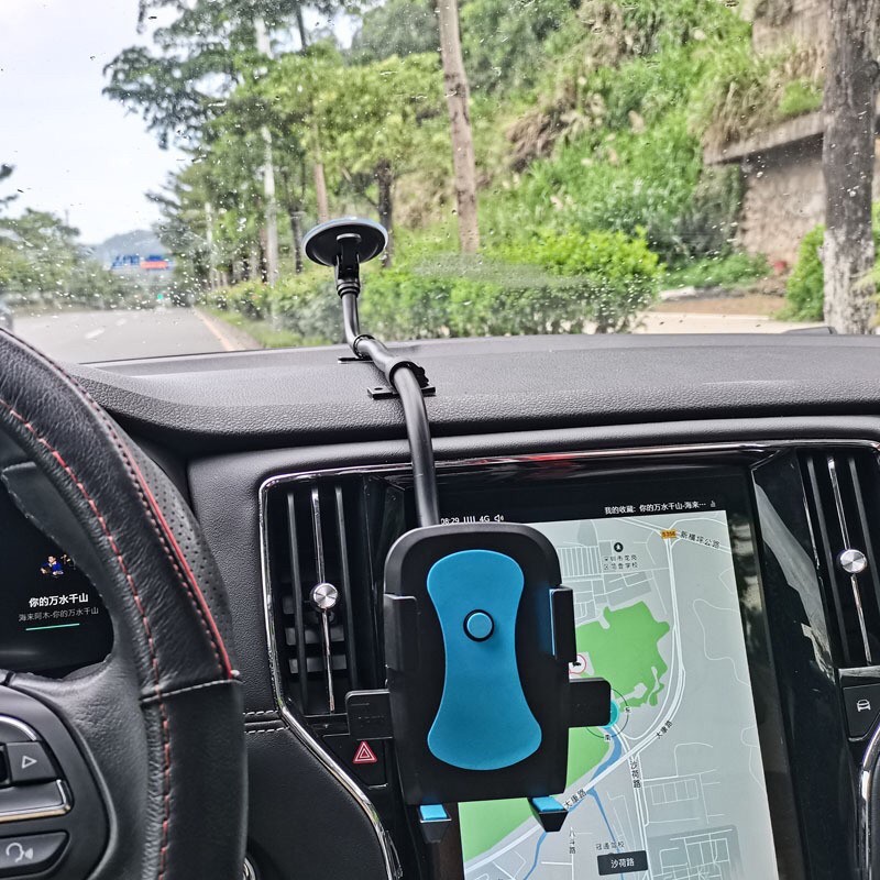 Car Holder Mobil Soft Tube / alat pengangga hp di kaca penjepit hape flexibel