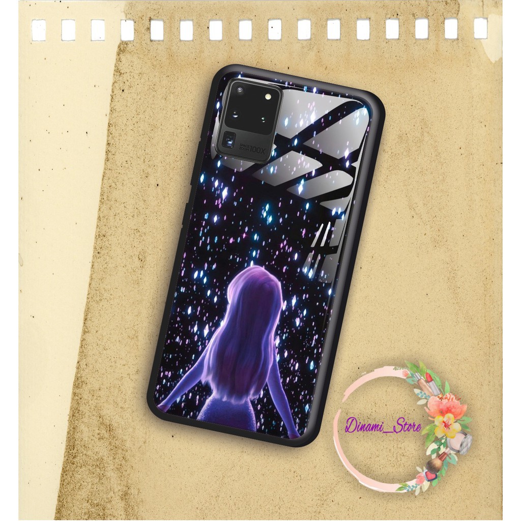 back case glass FROZEN Vivo Y91 Y17 Y12 Y15 Y93 Y95 Y81 Y83 Y71 Y53 y20 Y30 Y50 V17 Y11 y12i DST1259