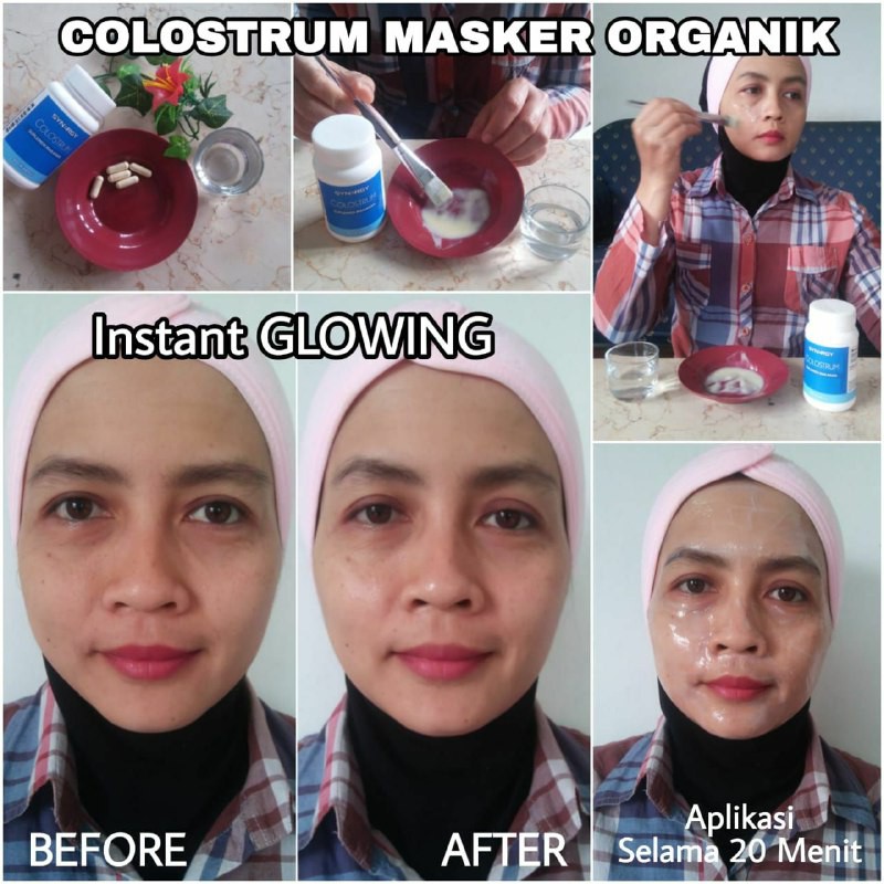 BEAUTY MASK FACIAL TREATMENT COLOSTRUM SYNERGY USA