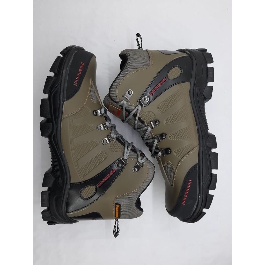 Sepatu Safety pria Beckham Paramount Ujung Besi, sepatu kerja sepatu outdoor bisa COD