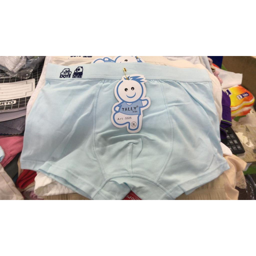 BOXER CD ANAK TALLY COWOK MOTIF RANDOM - TALLY BOXER ANAK COWOK - TALLY KIDS BOY -  BOXER ANAK COWOK - CD KIDS - CD ANAK LAKI TALLY - BAHAN HALUS USPER LEMBUT SIZE M L XL XXL -