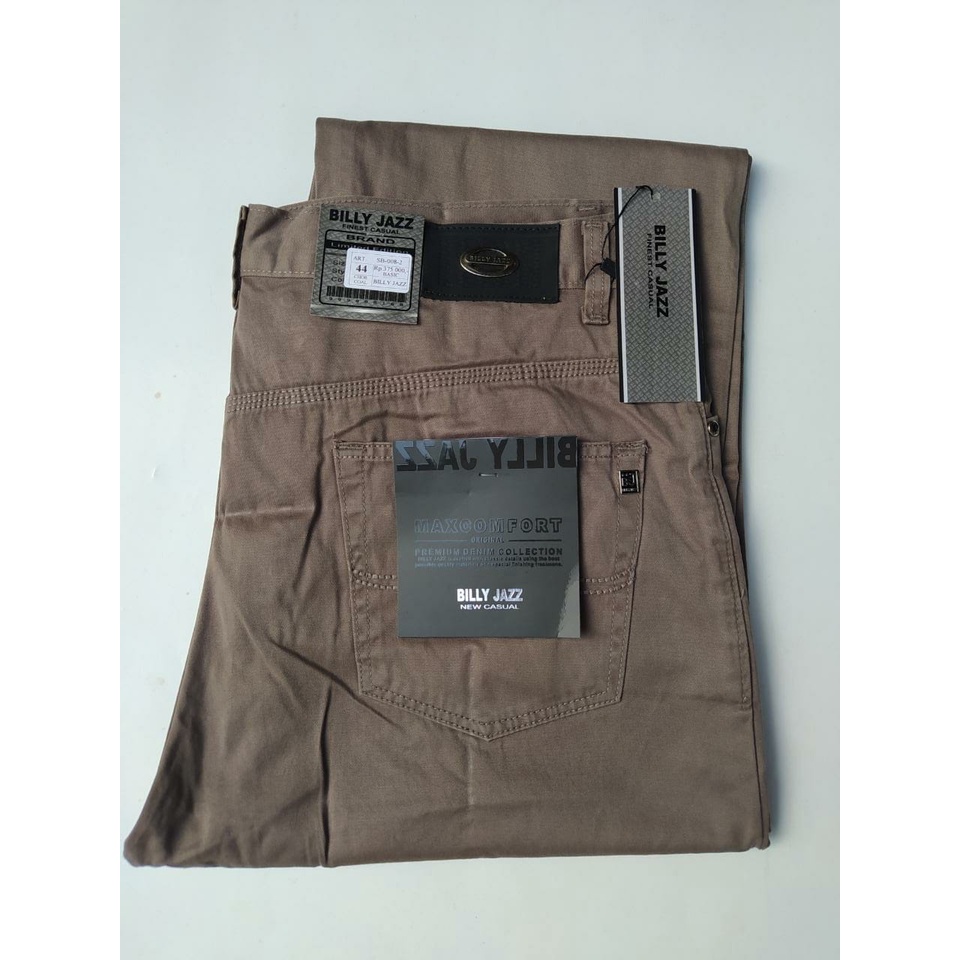 Celana Kanvas Panjang Pria chinos Standar Original Billy Jazz Kualitas Celana CARDINAL Casual Panjang