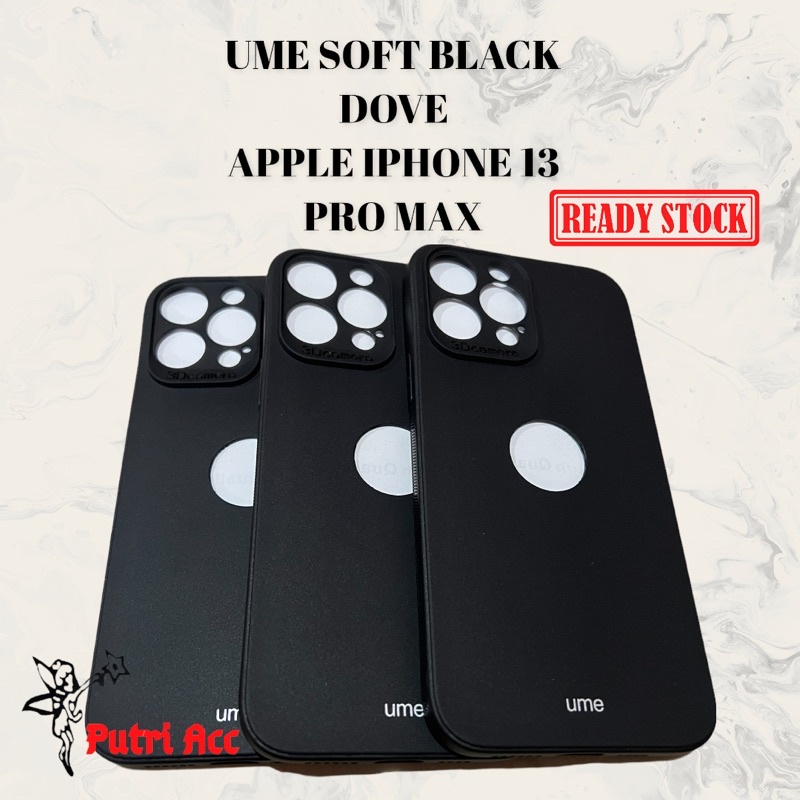 APPLE IPHONE 13 PRO MAX SOFTCASE SILIKON UME BLACK DOVE PROTECTION APPLE IPHONE 13 PRO MAX