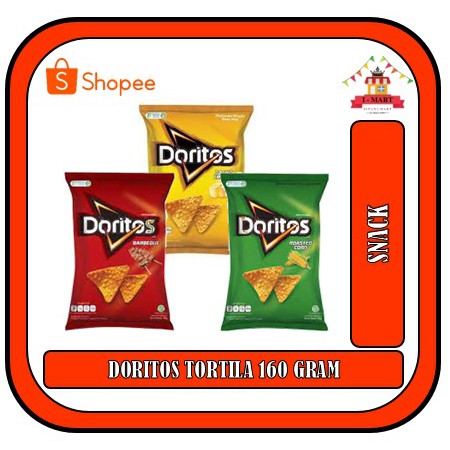 

DORITOS TORTILA 160 GRAM SNACK ANAK GURIH ALL VARIAN