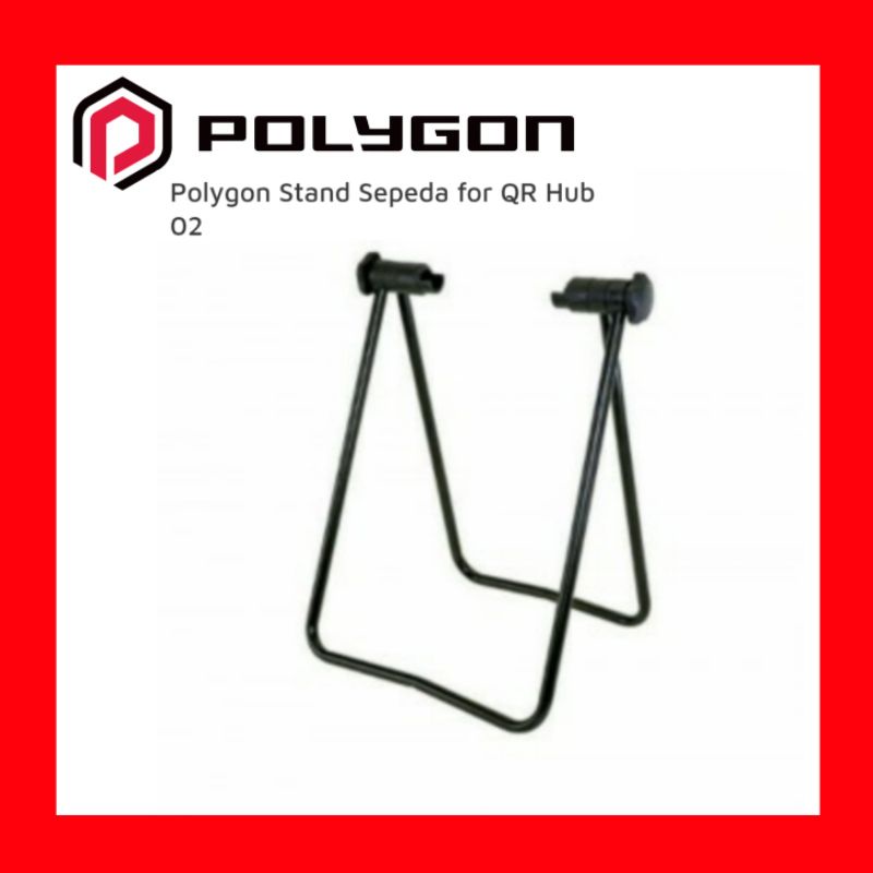 POLYGON Stand Sepeda for QR Hub 02 PADDOCK SEPEDA PEDOK PADOK JAGRAK JAGANG SEGITIGA MTB ROADBIKE SE