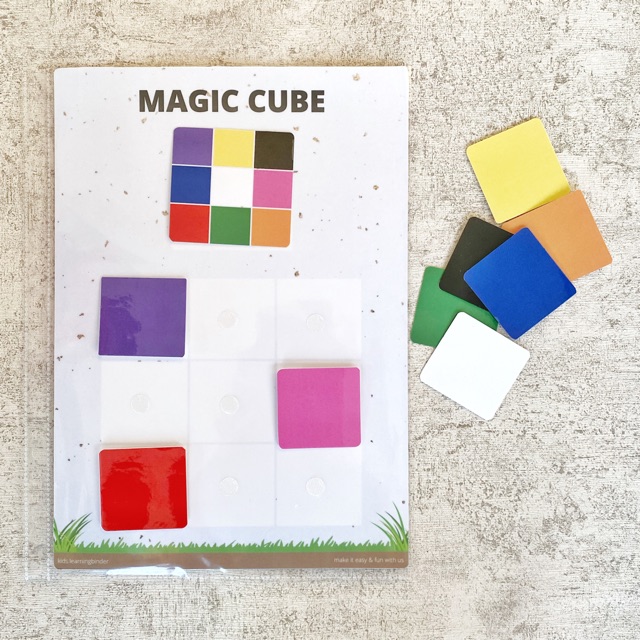 MAGIC CUBE WORKSHEET PRINTABLE