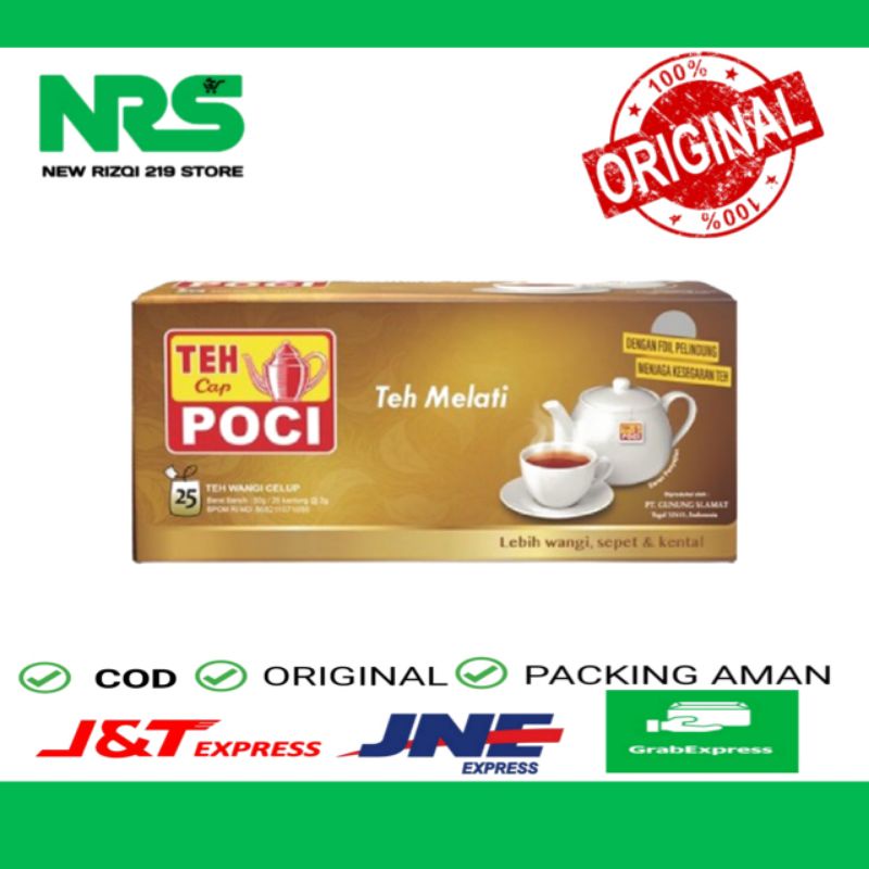 

Teh Cap Poci Melati isi 25 pcs