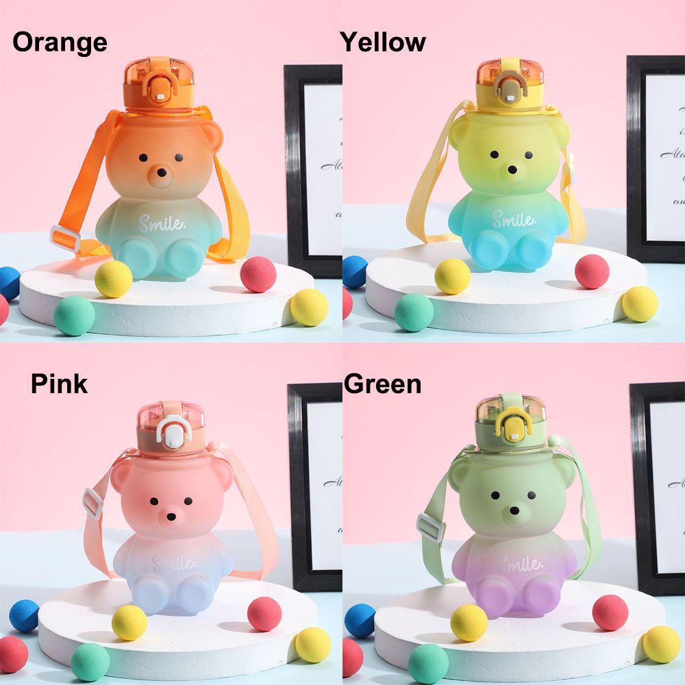 Preva 800ML Botol Air Minum Portable Olahraga Travel Water Cup Tali Cangkir Air Cute Kawaii