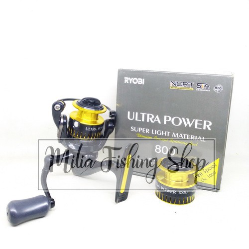 Reel Spinning Ryobi Ultra Power 800  free spool 1000