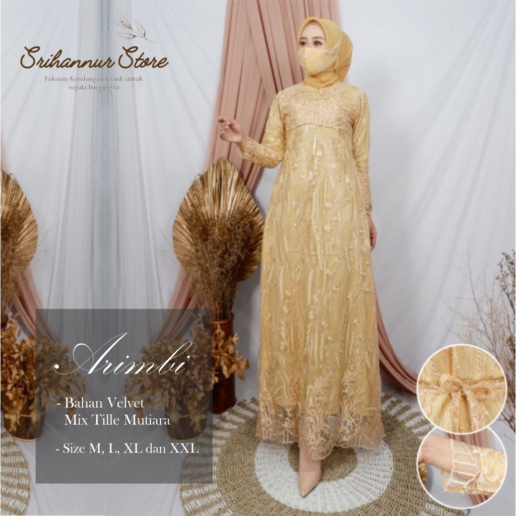 DRESS BRUKAT TERBARU DRESSMURAH ZHINARA DRESS BROKAT BIG SIZE BUSUI DRESS UKURAN M-XXL / BAJU KONDAN