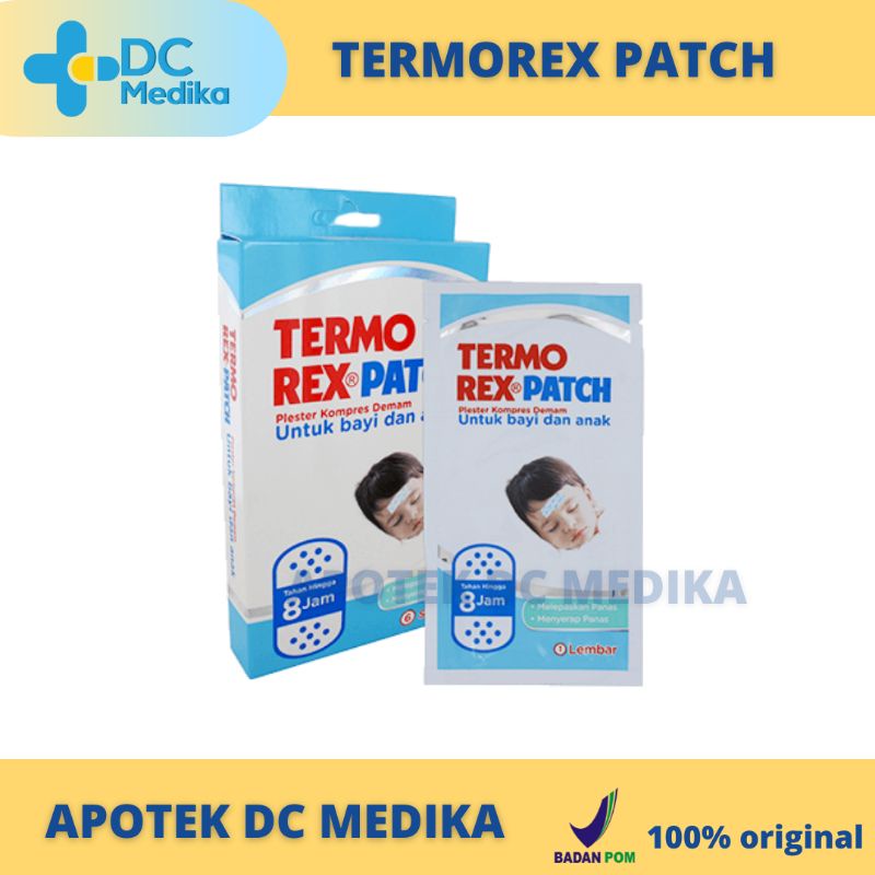 TERMOREX PATCH / BAYI / ANAK / TEMPELAN / DEMAM / PANAS / KOMPRES / KOMPRESS