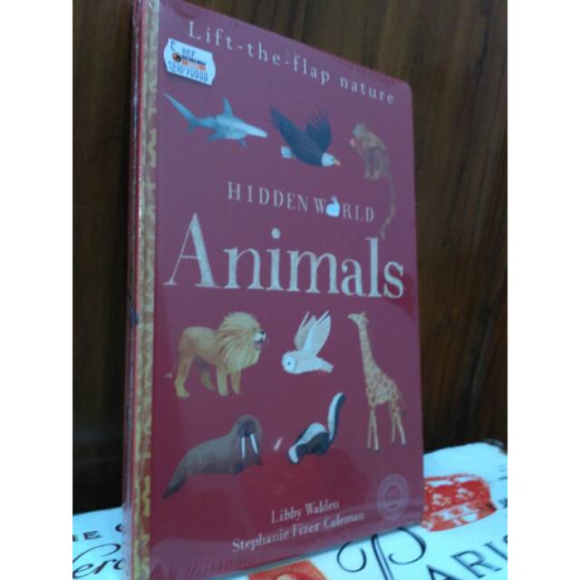 Hidden world animals HC Lift the flap