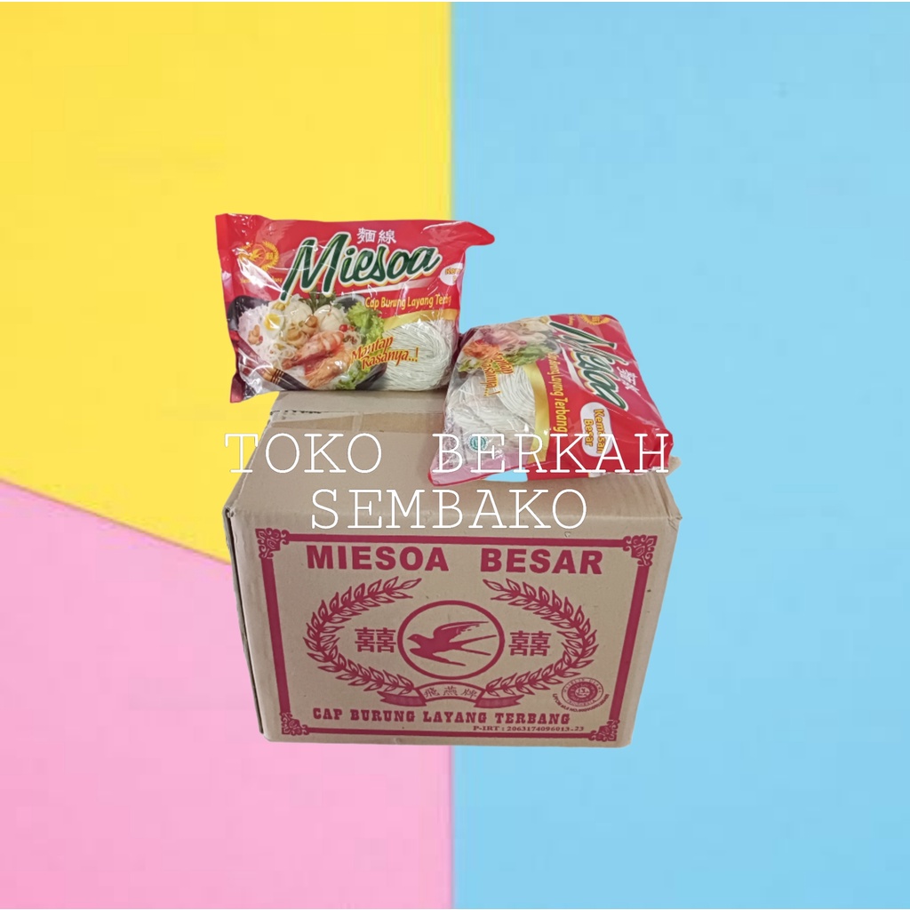 

Miesoa Besar Cap Burung Layang Terbang 350gr Perdus Isi 10 Bungkus