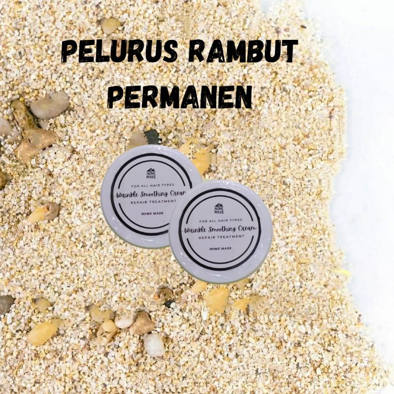 PELURUS RAMBUT PERMANEN / WRINKLE SMOOTHING CREAM / PENUMBUH RAMBUT AJAIB / SOLUSI BOTAK HILANG PERM