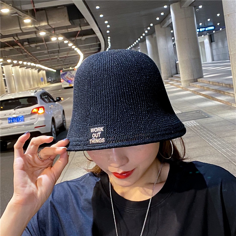 Topi Bucket Wanita Gaya Retro Jepang Korea Untuk Musim Panas