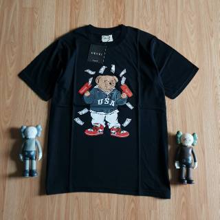  KAOS  GUCCI  BEARS PARODY TEE Shopee Indonesia