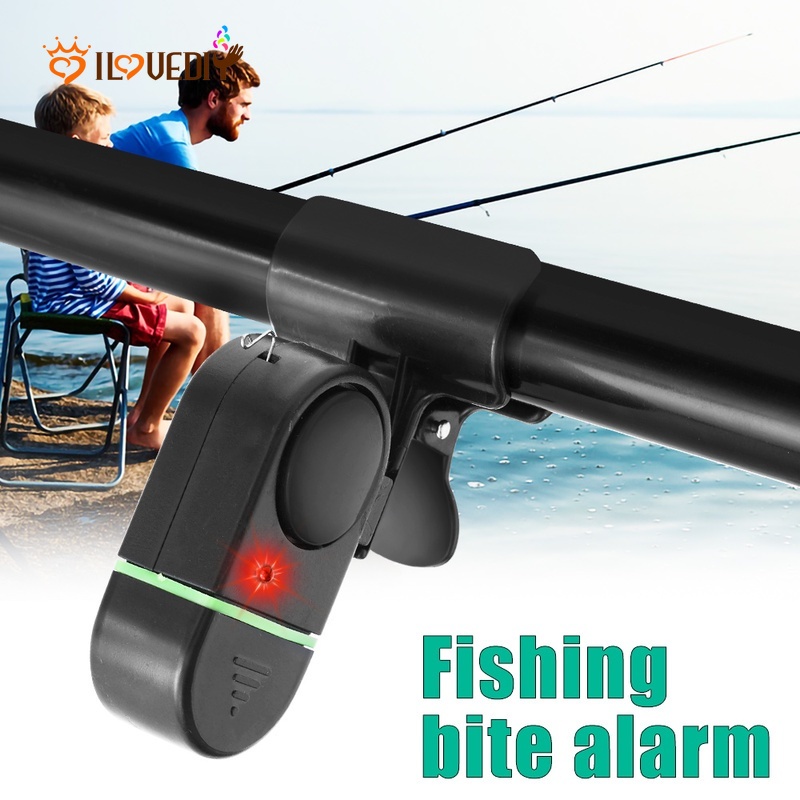 Alarm Gigitan Ikan Elektronik Anti Maling Dengan Indikator LED + Suara