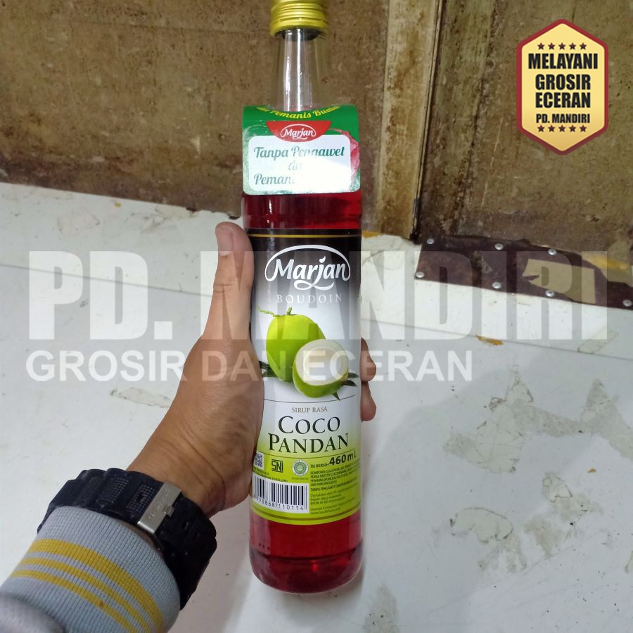 

MARJAN BOUDOIN SIRUP RASA COCO PANDAN 460 ML