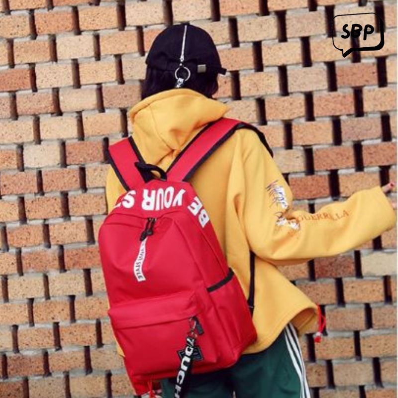 COD TAS BE YOUR STYLE - Tas Sekolah SD SMP SMA Ransel Backpack Korea