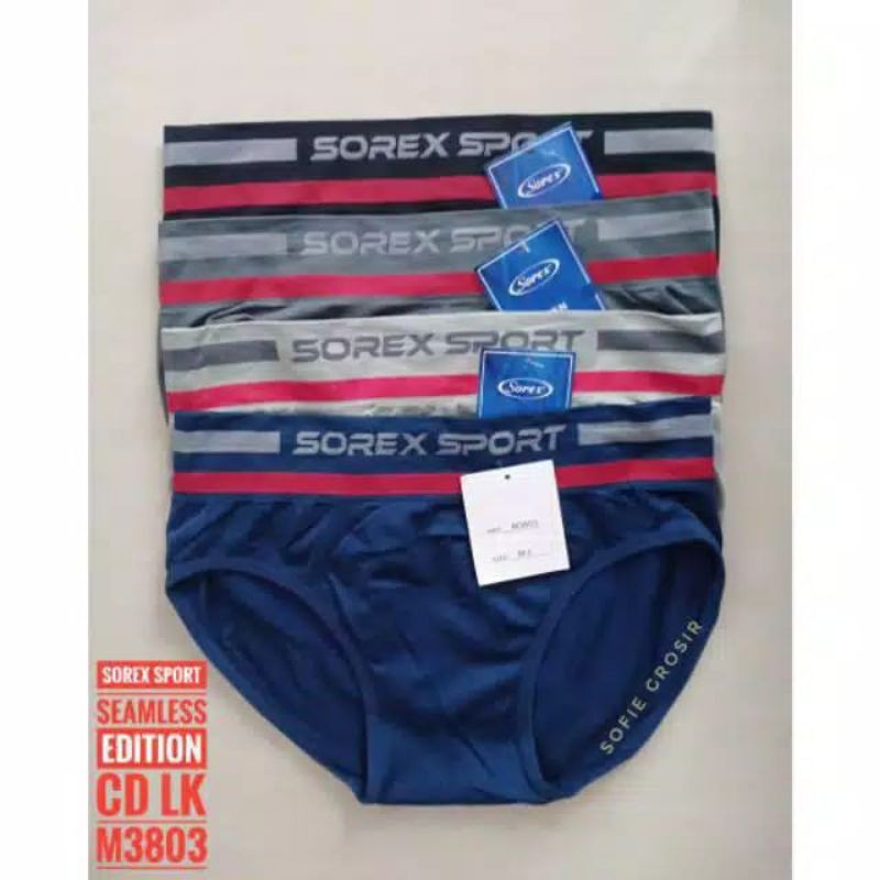 SOREX sport CD Pria dewasa LK 3803 SEAMLESS edition