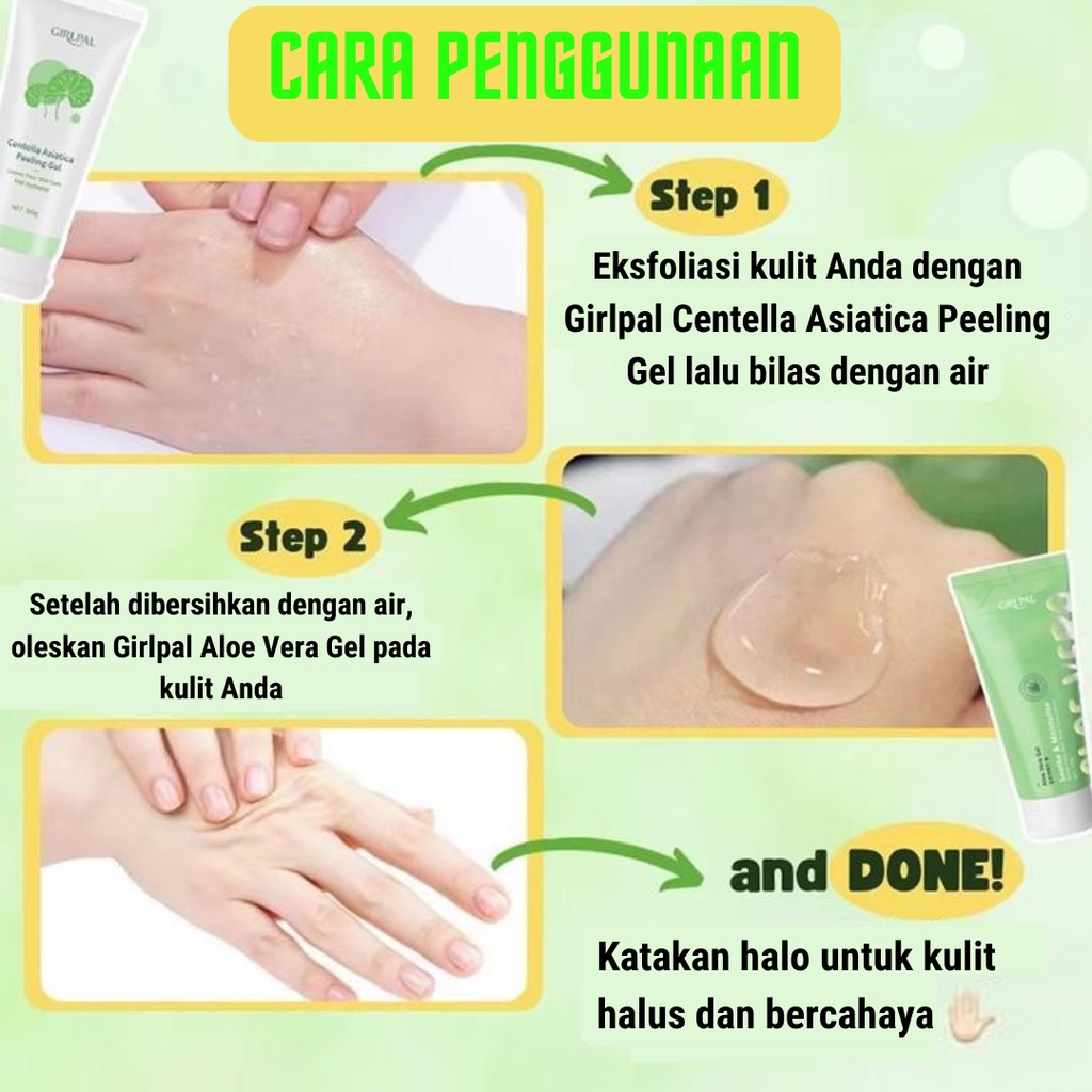 Girlpal Aloe Vera Gel Lidah Buaya Mousturizer Pelembab Wajah Moisturizer Gel Kulit Berminyak Aloevera Alovera Olevera Gel Lidah Buaya Ori Untuk Wajah Original Bpom