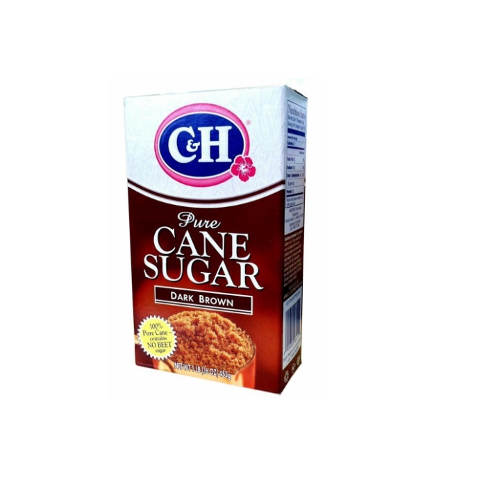 

C&H DARK BROWN SUGAR 453gr/Pure Cane Sugar 100%/Import