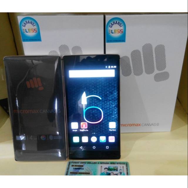 Micromax Canvas 6 Ram 3 32 Gb Lcd 5 5 Inch 4g Lte 4g Volte Fingerprint Garansi Distributor Shopee Indonesia