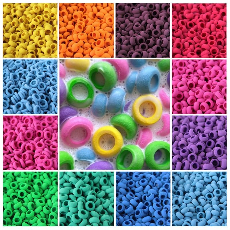 Gro 90pcs / Set Ring / Cincin Spons Transparan Untuk Membuat Slime Diy