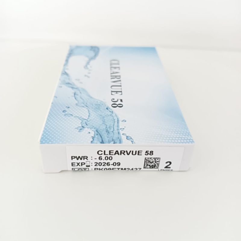 SOFTLENS CLEARVUE 58 BENING/ SOFTLENS CLEAR VUE