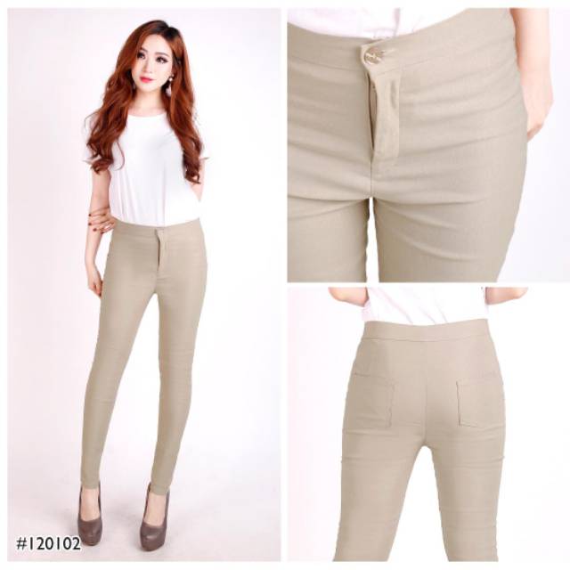 Highwaist Cotton Super Skinny