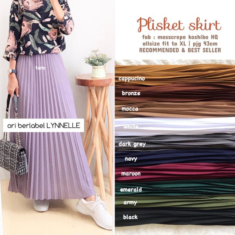 BESTSELLER PLISKET SKIRT BY LYNELLE