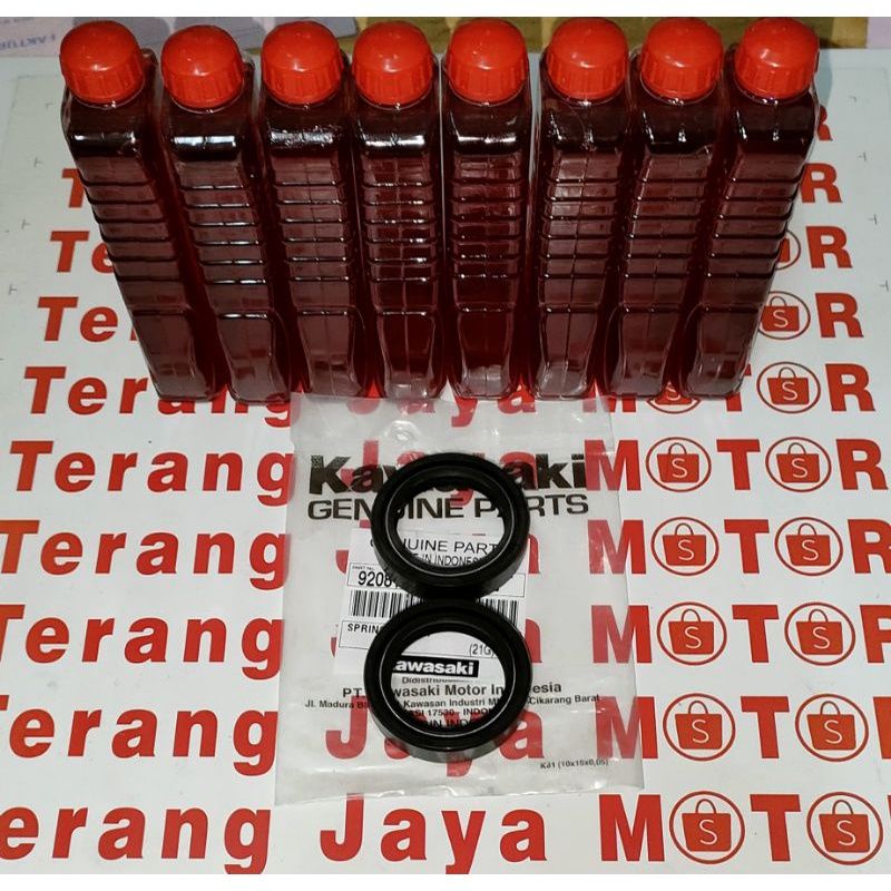 SEAL SHOCK DEPAN SIL SHOCK DEPAN KLX 150 DTRACKER USD + OIL SHOCK