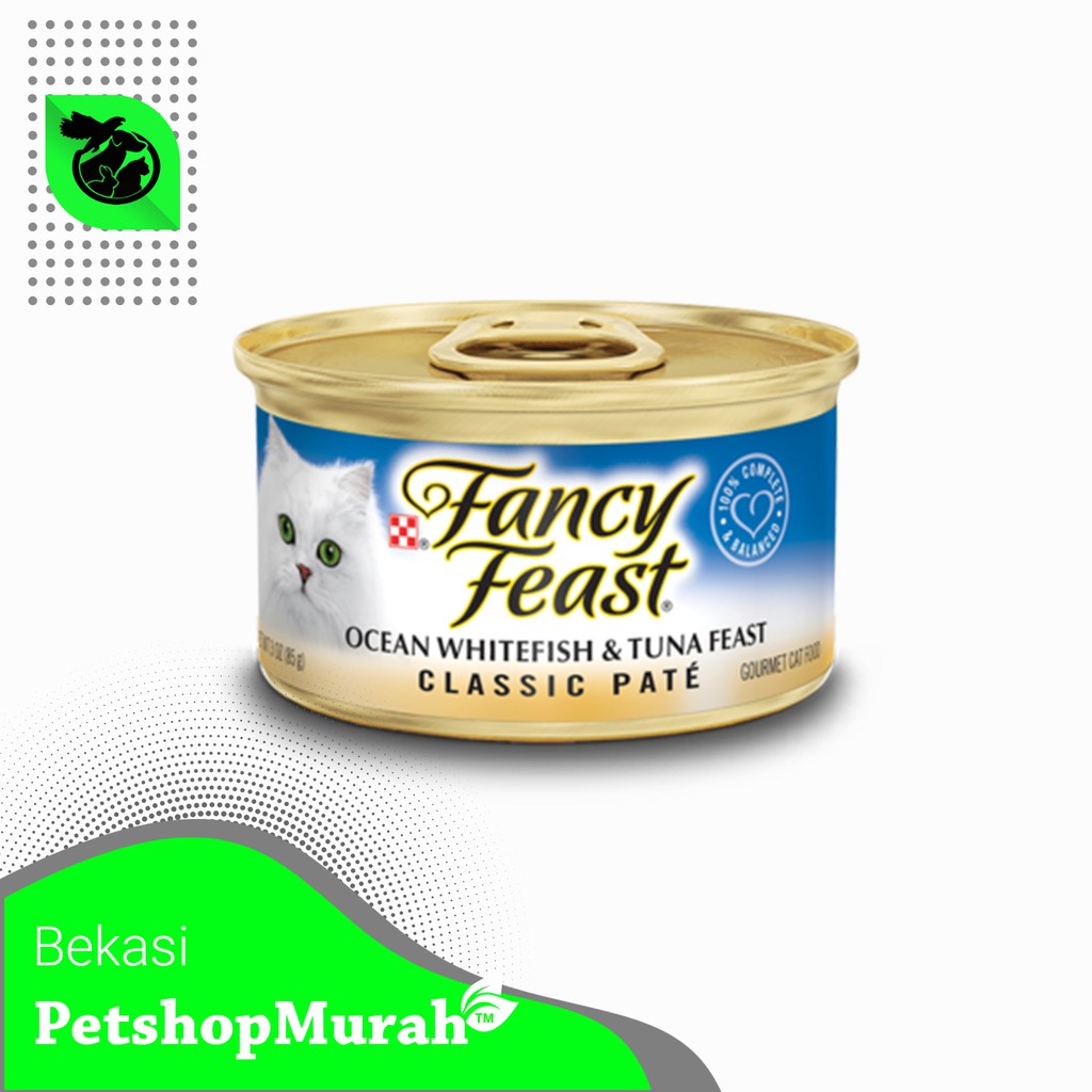 Makanan Kucing Fancy Feast  85gr Makanan Basah FancyFeast Kaleng Murah 85 gr