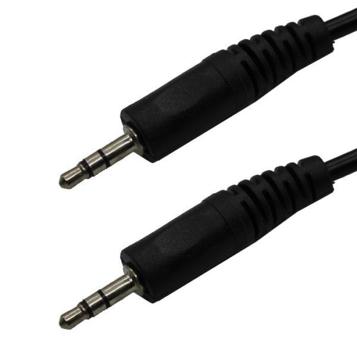 KABEL AUDIO JACK 3.5 PANJANG 1.5M GOLD PLATED - KABEL AUX 1.2 METER