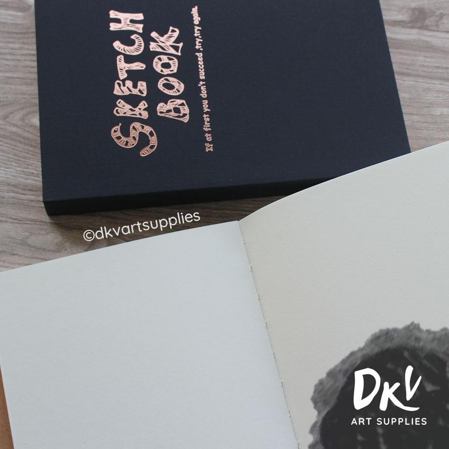 

Kekinian - POTENTATE Sketchbook A5 100gsm 120 lembar Soft Cover ..