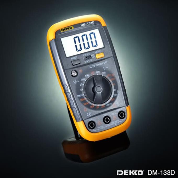 Hot Produk Digital Multitester Dekko Dm-133D Terlaris