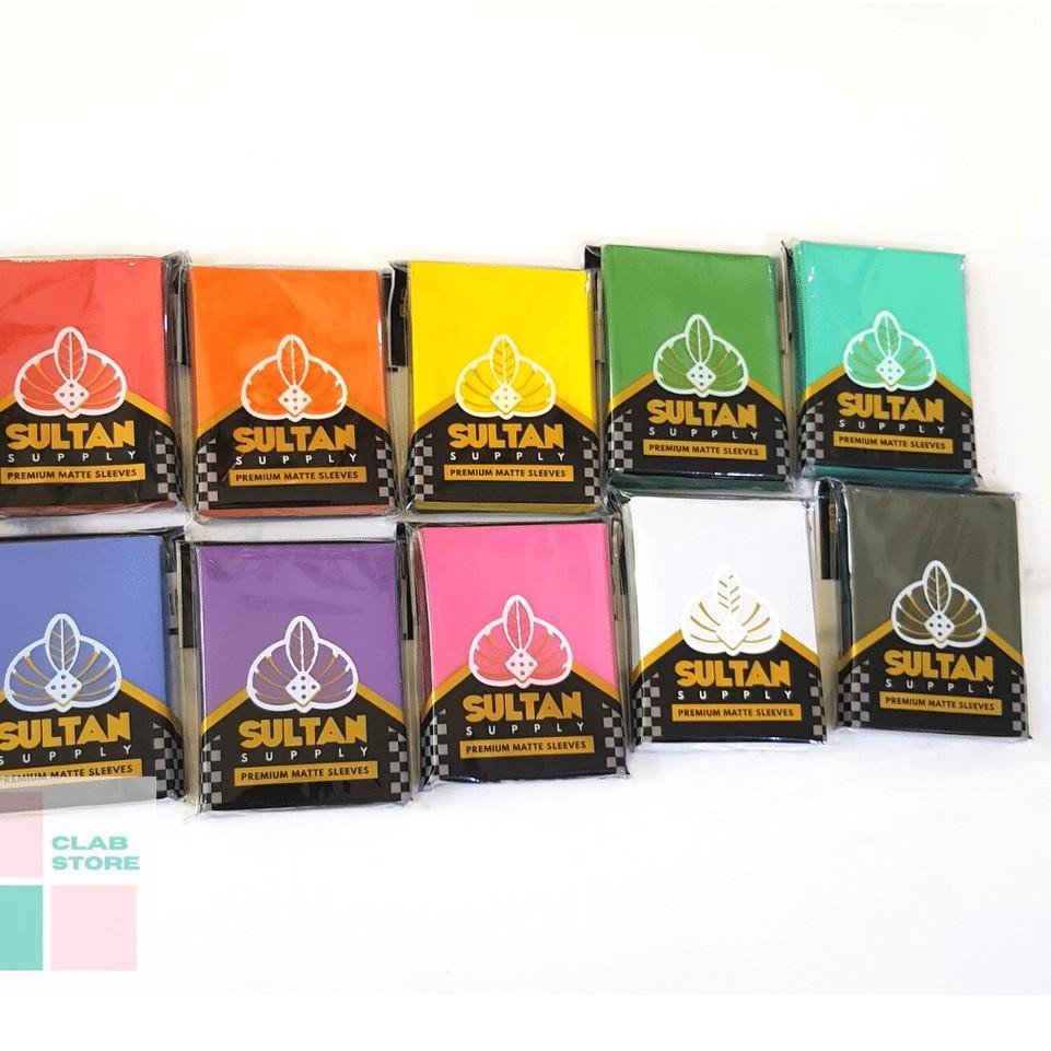 ✦ Sultan Djinn Premium Sleeve Matte Kpop Pokemon TCG MTG Inner Sleeve Board Game Card ☉