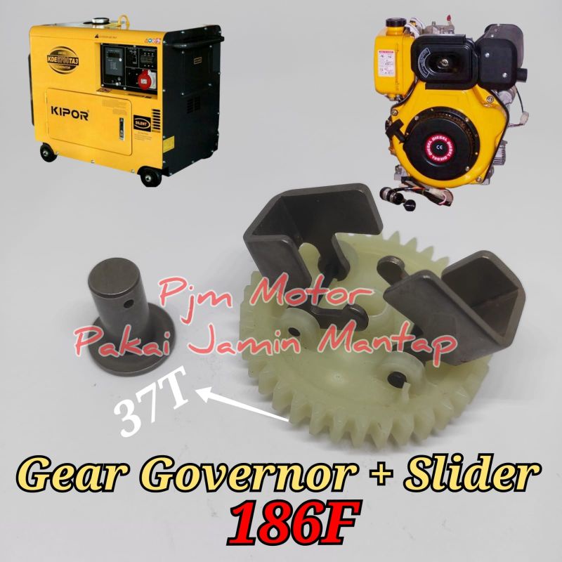 186 Gear Governor Gigi Governur slider mesin pengerak Genset 186FA 186F 192 192F 192FA KDE6700 silen