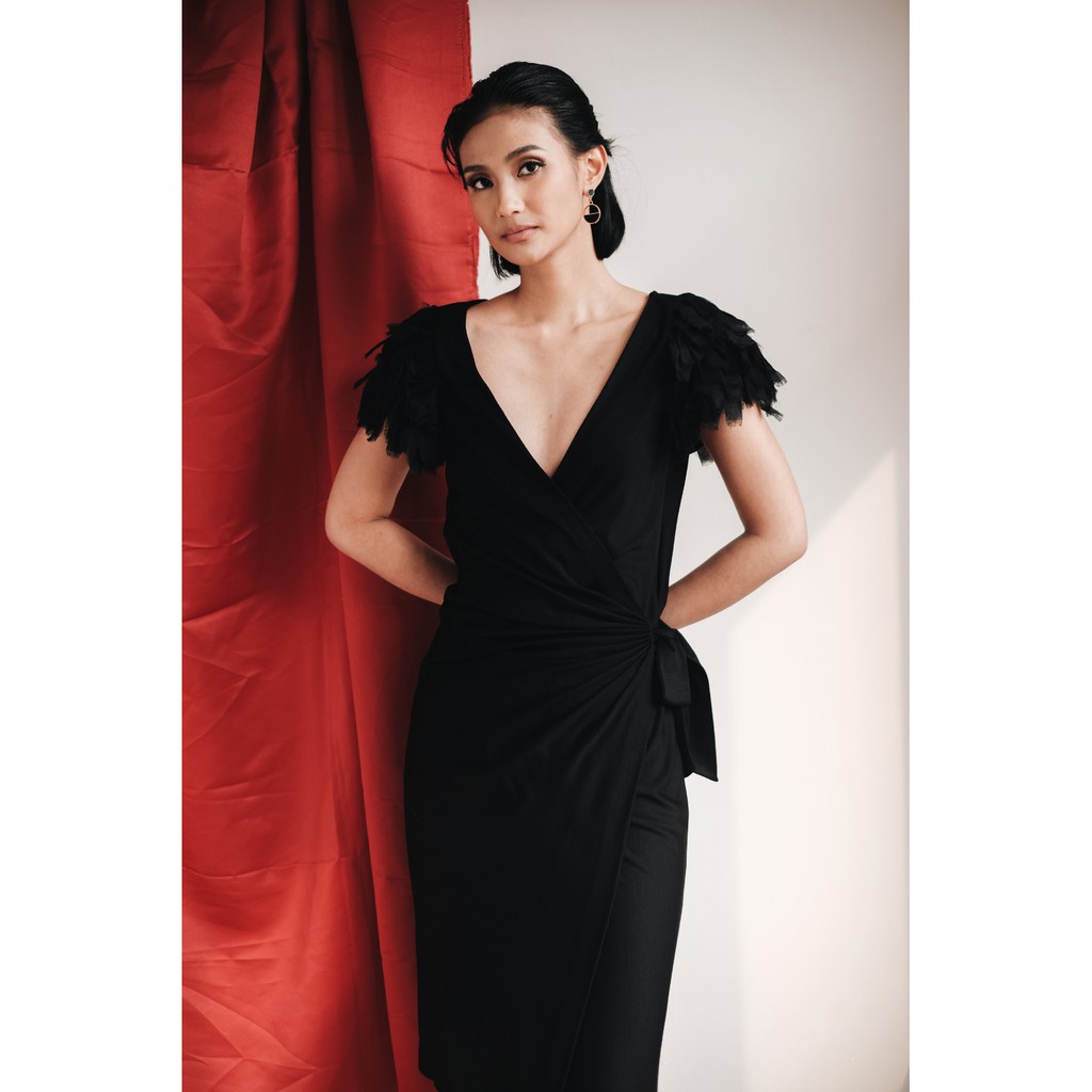 Diane Von Furstenberg Black Dress