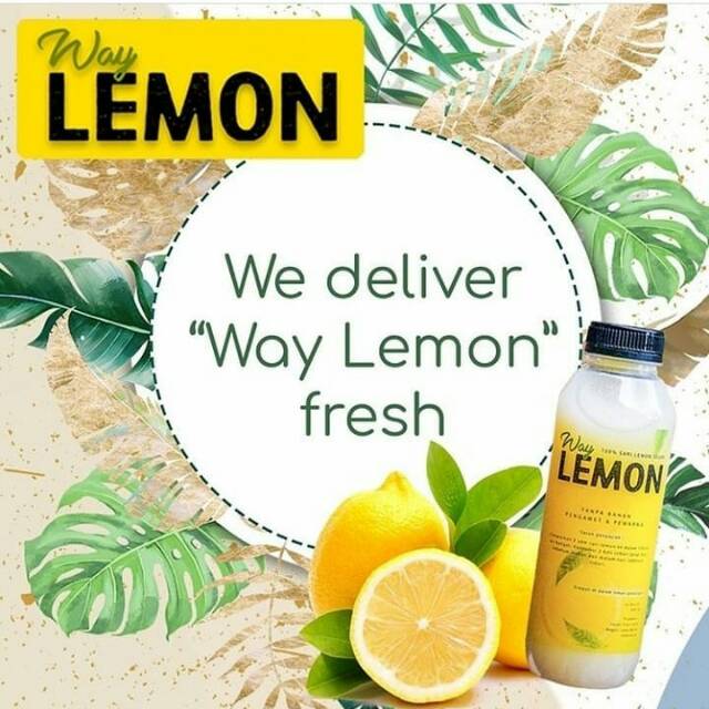 

Sari lemon asli way lemon