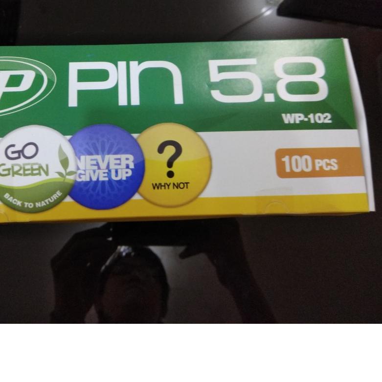 Bahan Baku Pin 58 Polos