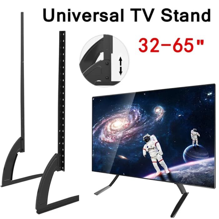 Bracket TV LED LCD 55 43 50 32 40 42 49 24 21 29 17 14 Inch Dijamin Cocok 14 - 55 In Stand Kaki TV Universal Breket TV Briket TV Braket TV Standing TV HR1 Stand Kaki