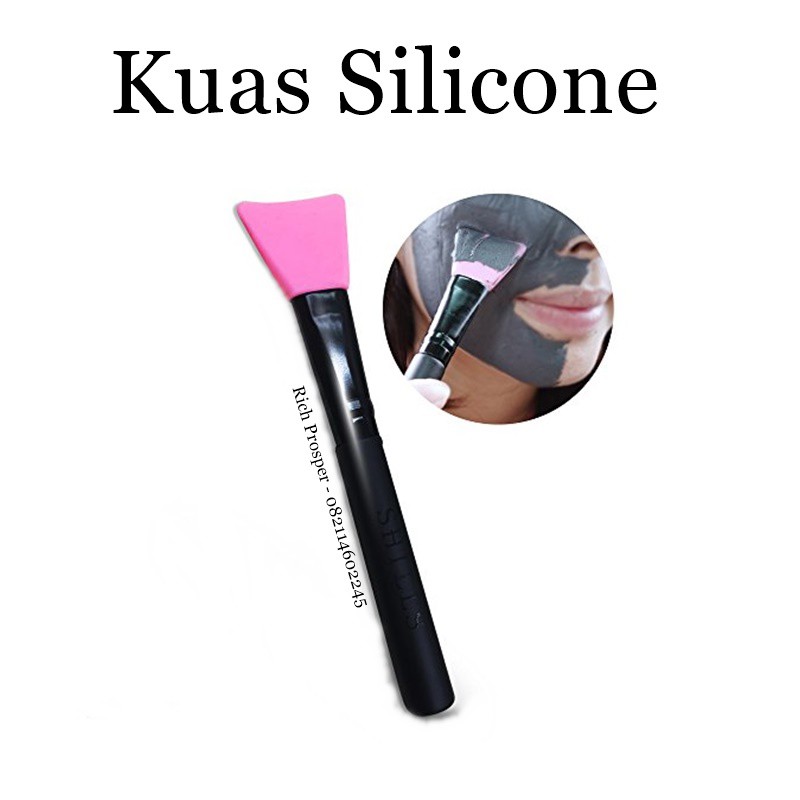 Kuas Silicone -  Kuas Masker Kepala Silicon - Makeup Kecantikan Skincare Wajah Perwatan wajah