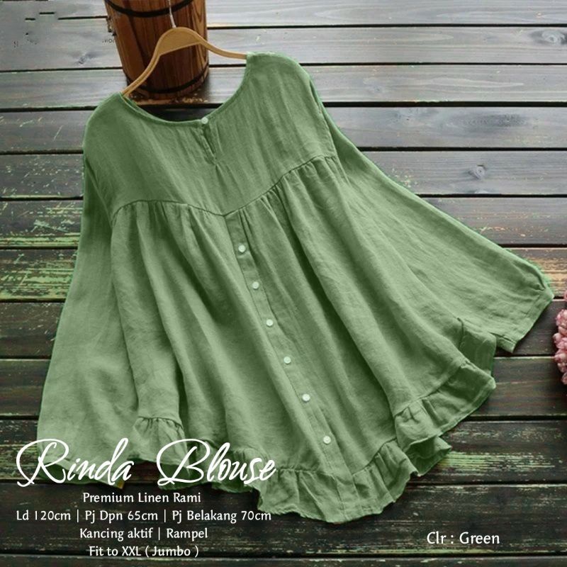 RINDA BLOUSE WANITA TERBARU