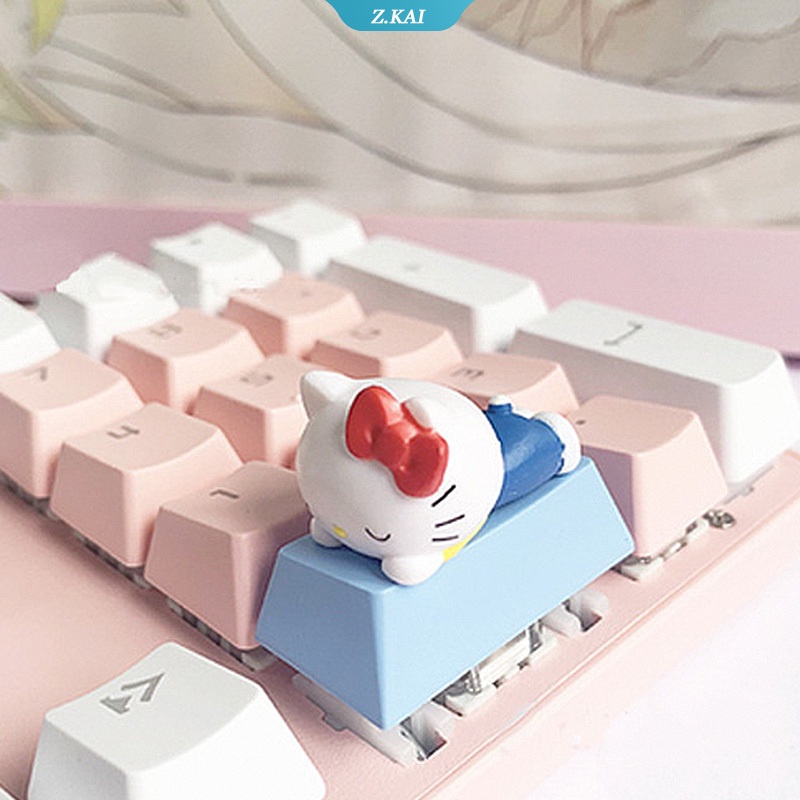 Keycaps keyboard Mekanik Motif Kartun anime Hello kitty R4 PBT