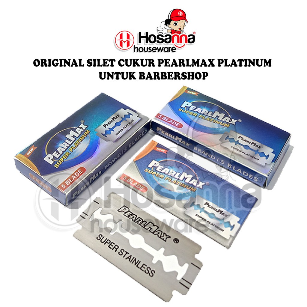 ORIGINAL SILET CUKUR PEARLMAX PLATINUM UNTUK BARBERSHOP-4