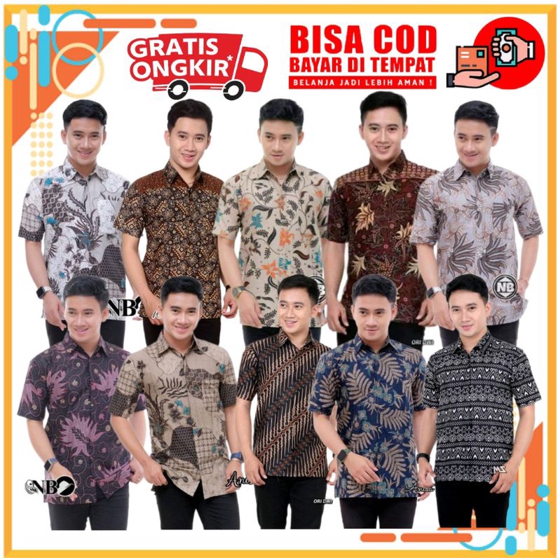 Batik Dewasa Lengan Pendek