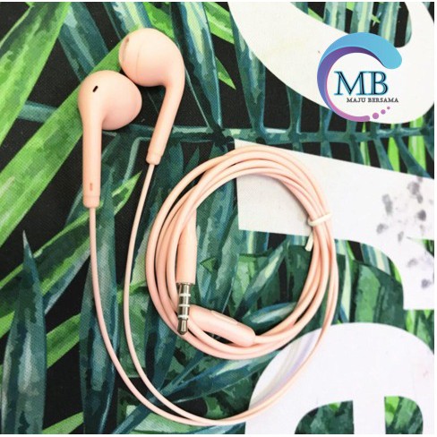 BM025 HEADSET HANDSFREE earphone U19 MACARON MATE COLOR HIFI EXTRA BASS MB1916